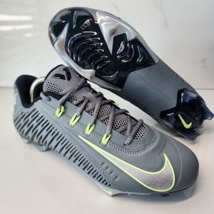 Nike Vapor Edge 360 VC Football Cleats Smoke Grey Barely Volt
